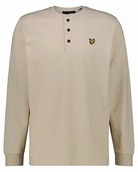 Lyle & Scott T-Shirt Herren Henley-Longsleeve (1-tlg) günstig online kaufen