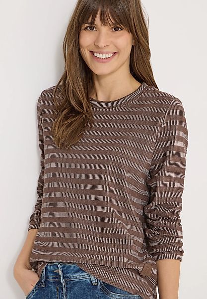 Cecil Langarmshirt im Streifen-Look günstig online kaufen