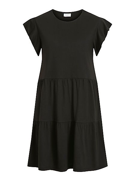 Vila Shirtkleid Kurzärmeliges Volant Design mit günstig online kaufen