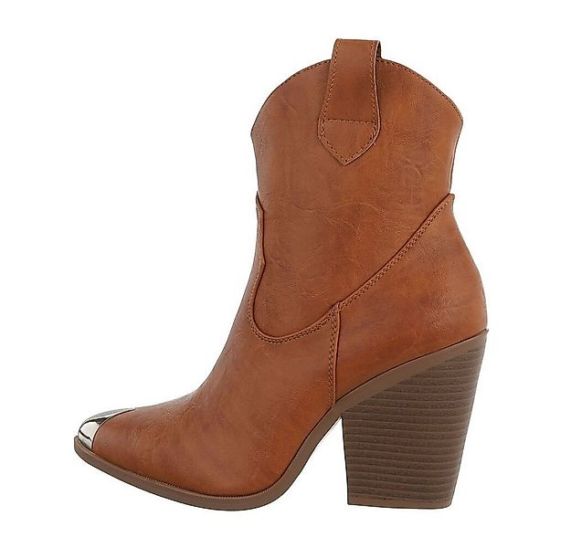 Ital-Design Damen Cowboyboots Western Westernstiefelette (70478573) Blockab günstig online kaufen