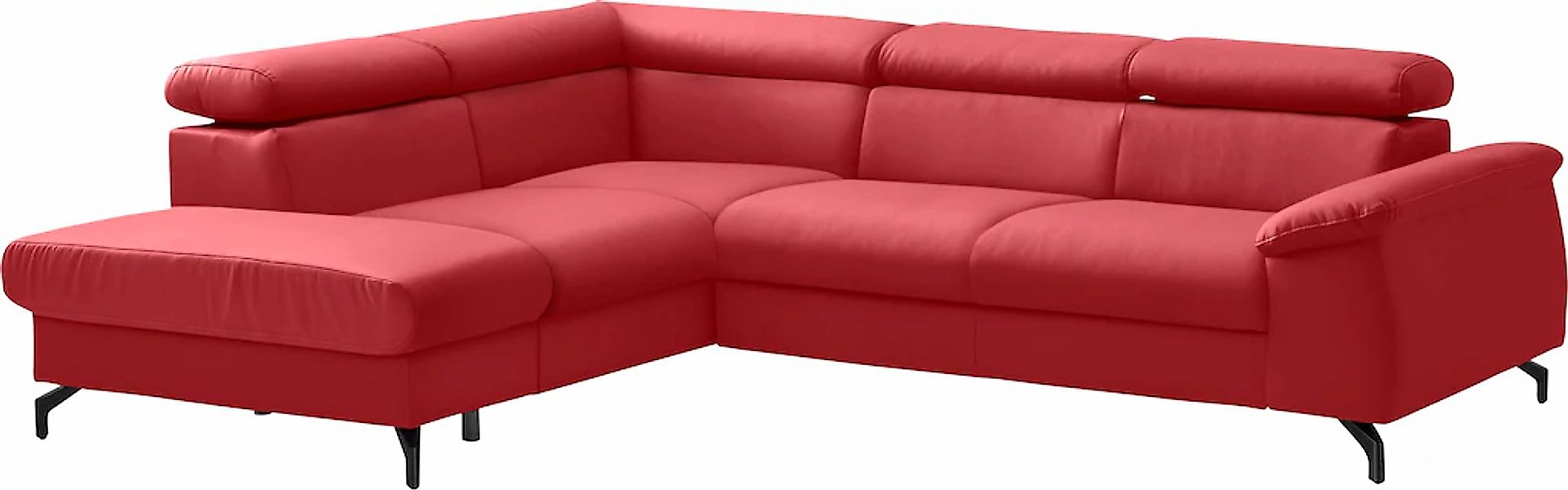 COTTA Ecksofa "Komaris L-Form", mit Kopfteilverstellung, wahlweise mit Bett günstig online kaufen