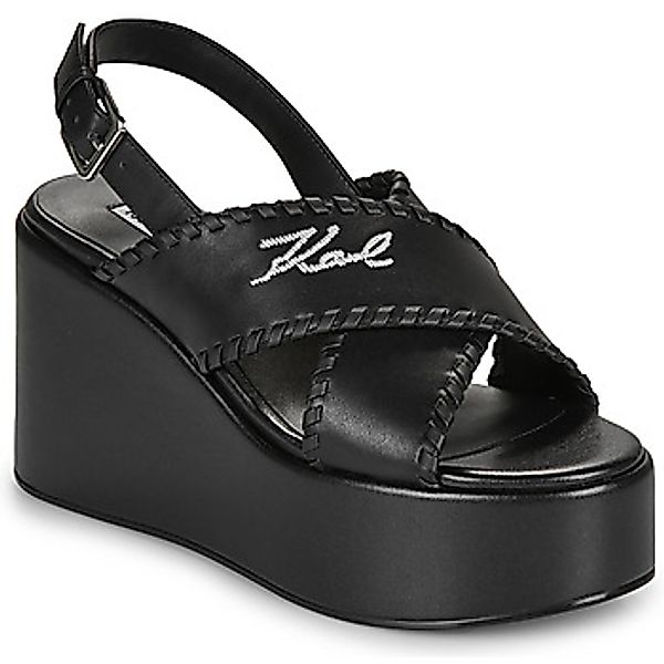 Karl Lagerfeld  Sandalen WENDY Whipstich Kross Strap günstig online kaufen