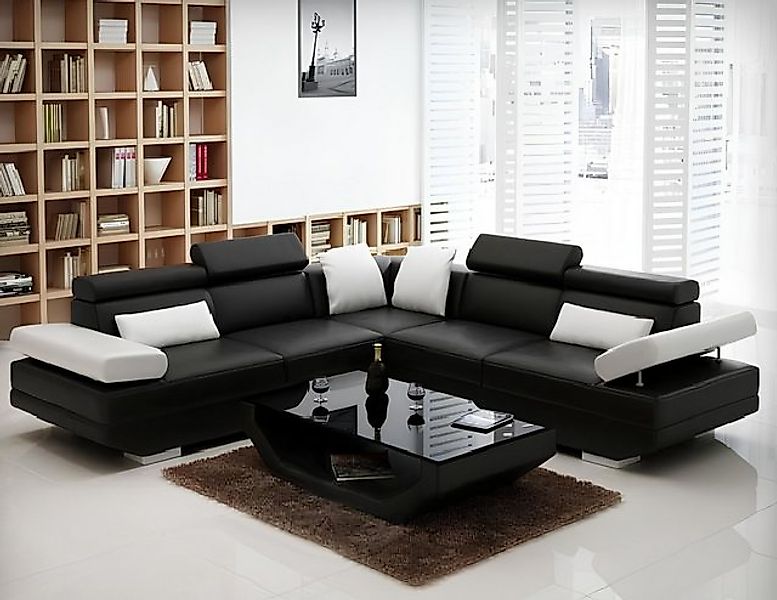JVmoebel Ecksofa Wohnlandschaft Polster Ecke Eck Sofa Couch Garnitur Landsc günstig online kaufen