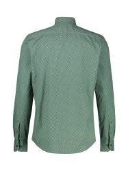 LERROS Langarmhemd "LERROS Modisches Hemd mit Haifischkragen, gemustert" günstig online kaufen