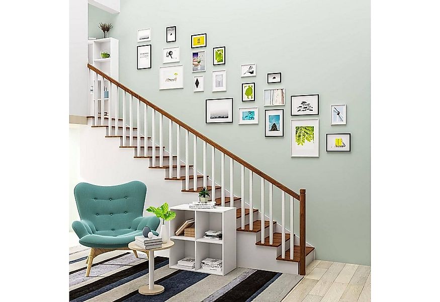 Woltu Bilderrahmen, (Set, 3 St), mit Passepartout Kunststoff Rahmen, Glasvo günstig online kaufen