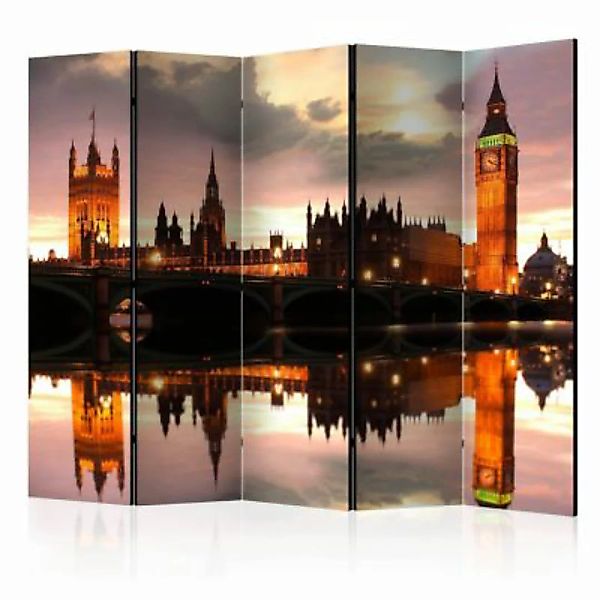 artgeist Paravent Big Ben in the evening, London II [Room Dividers] mehrfar günstig online kaufen