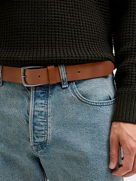 Jack & Jones Ledergürtel JACMICHAEL LEATHER günstig online kaufen