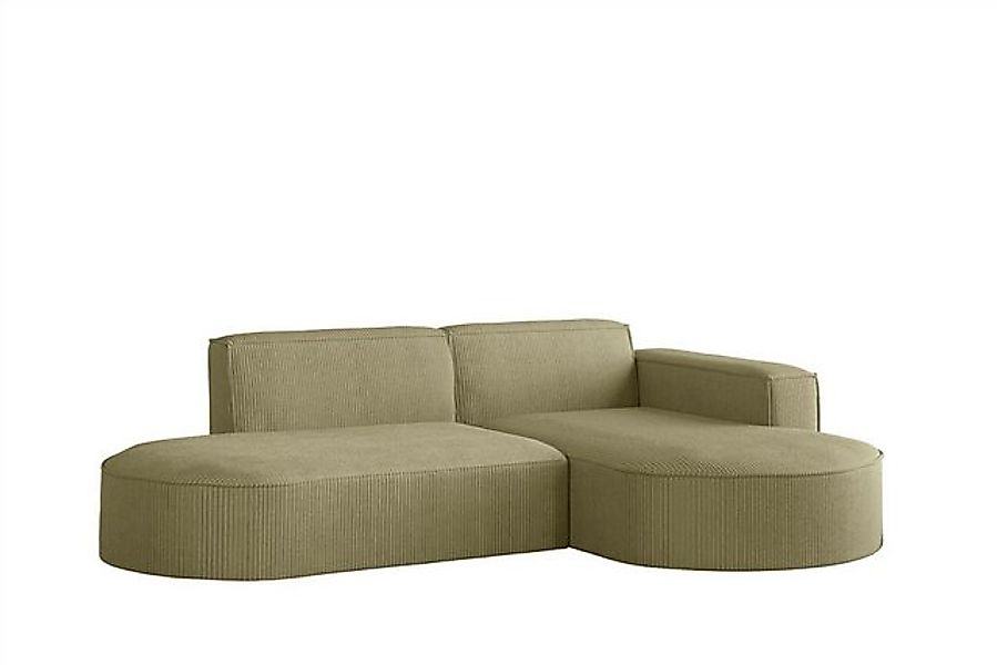 Fun Möbel Ecksofa Designersofa PALMA XS in Stoff Scala oder Noel, Auch mit günstig online kaufen