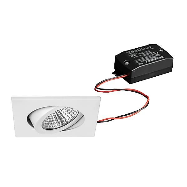 Brumberg LED-Einbaustrahlerset, schaltbar, weiß, quadratisch - 38365073 günstig online kaufen