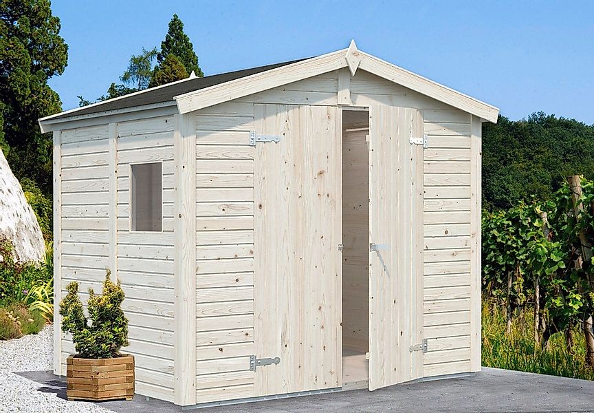 Palmako Gerätehaus "Dan", natur günstig online kaufen