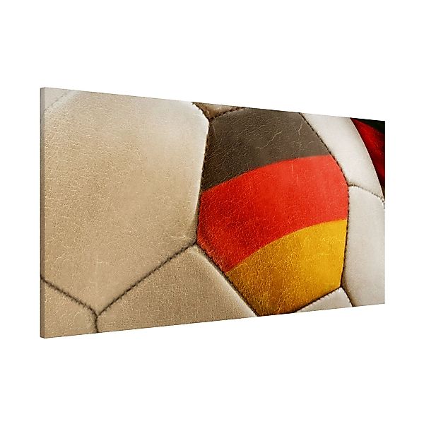 Magnettafel Kinderzimmer - Querformat 2:1 Vintage Fußball Deutschland günstig online kaufen