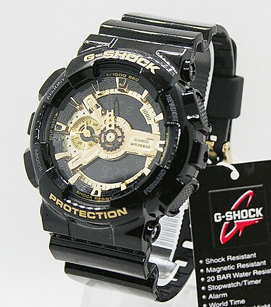 CASIO G-SHOCK Quarzuhr Casio G Shock Herrenuhr GA-110GB-1AER, (1-tlg) günstig online kaufen