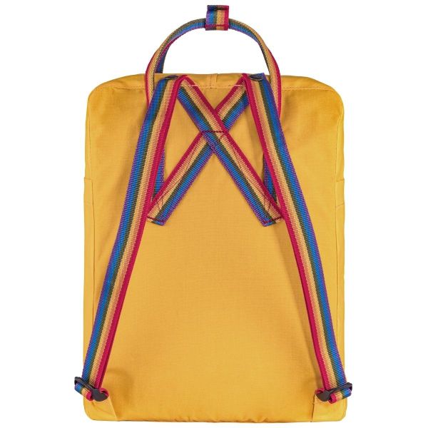 Fjaellraeven Kanken Warm Yellow/Rainbow Pattern günstig online kaufen