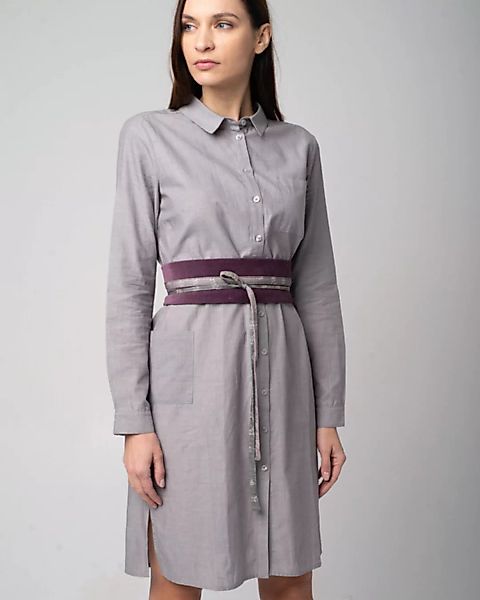 Chambray Dress - Baumwoll Kleid günstig online kaufen