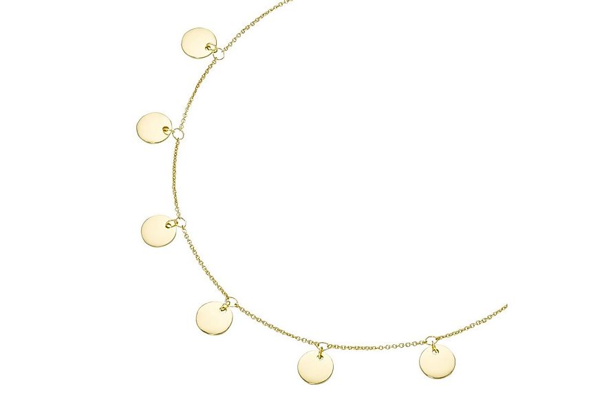Smart Jewel Collier Plättchen, Silber 925 günstig online kaufen