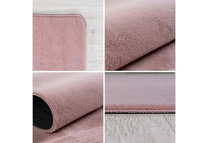 Teppium Teppich Unicolor - Einfarbig, Rund, Höhe: 11 mm, Kurzflor Teppich A günstig online kaufen