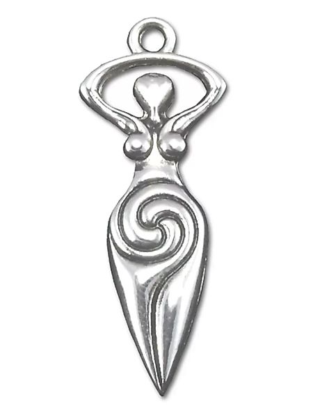 Adelia´s Amulett "Anhänger Siegel der Hexerei (versilbert)", Spiral-Göttin günstig online kaufen