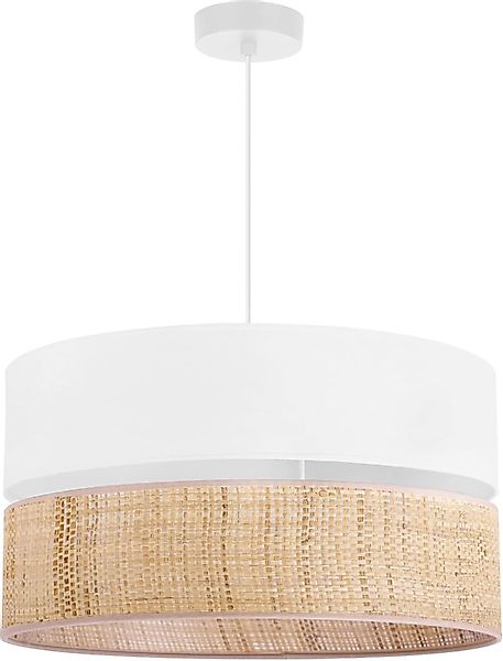 Light Home LH Pendelleuchte Hängelampe RATTAN günstig online kaufen
