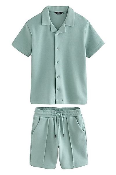 Next T-Shirt & Shorts Kurzarmhemd und Shorts 100 % Baumwolle, Set (2-tlg) günstig online kaufen