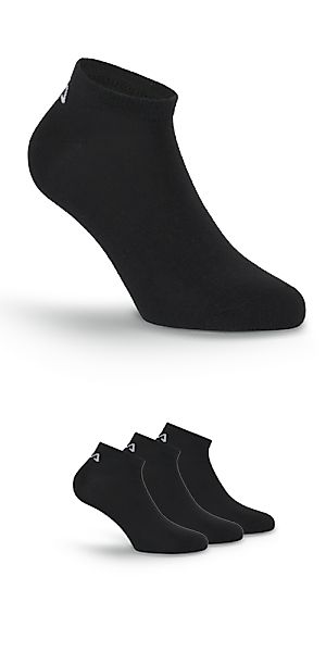 Fila Socken "UNISEX INVISIBLE PLAIN SOCKS" 3 Stk. tlg. mit eingestricktem L günstig online kaufen