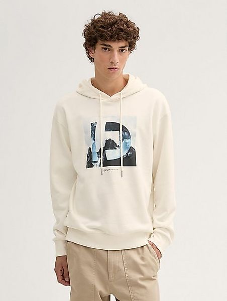 TOM TAILOR Denim Sweatshirt Hoodie mit Print günstig online kaufen