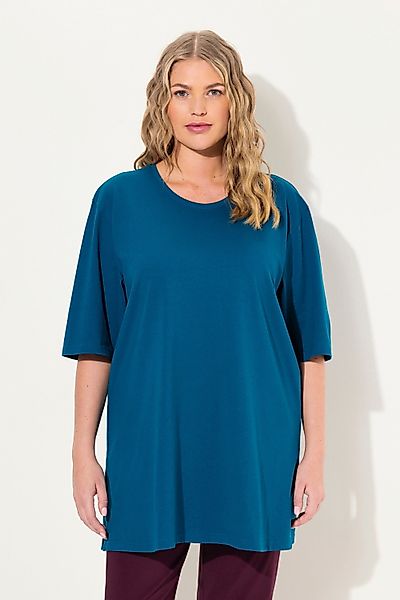 Ulla Popken T-Shirt T-Shirt Rundhalsausschnitt Relaxed günstig online kaufen