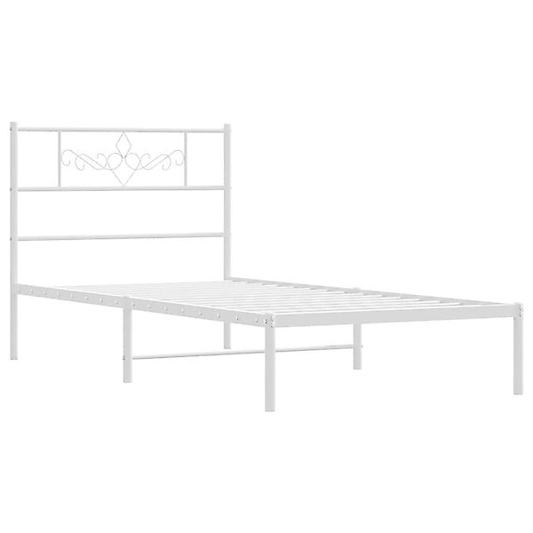 vidaXL Bett Metallbett ohne Matratze mit günstig online kaufen