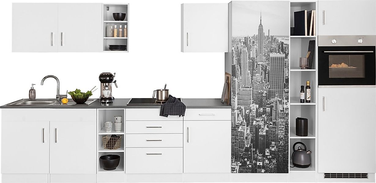 KOCHSTATION Küchenzeile "KS-Paris – Küchen mit einzigartigen Fotomotiven au günstig online kaufen