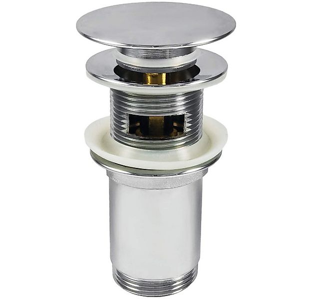 Lomadox Ablaufventil, für Waschbecken mit und ohne Überlauf mit Pop-Up Funk günstig online kaufen
