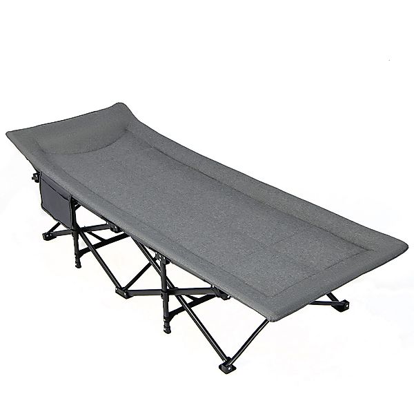 COSTWAY Feldbett Campingbett mit Seitentasche & günstig online kaufen