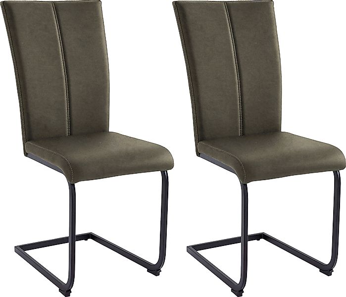 Home affaire Freischwinger »Nils« (Set) 2 Stk.Stuhl belastbar bis 120 Kg, G günstig online kaufen