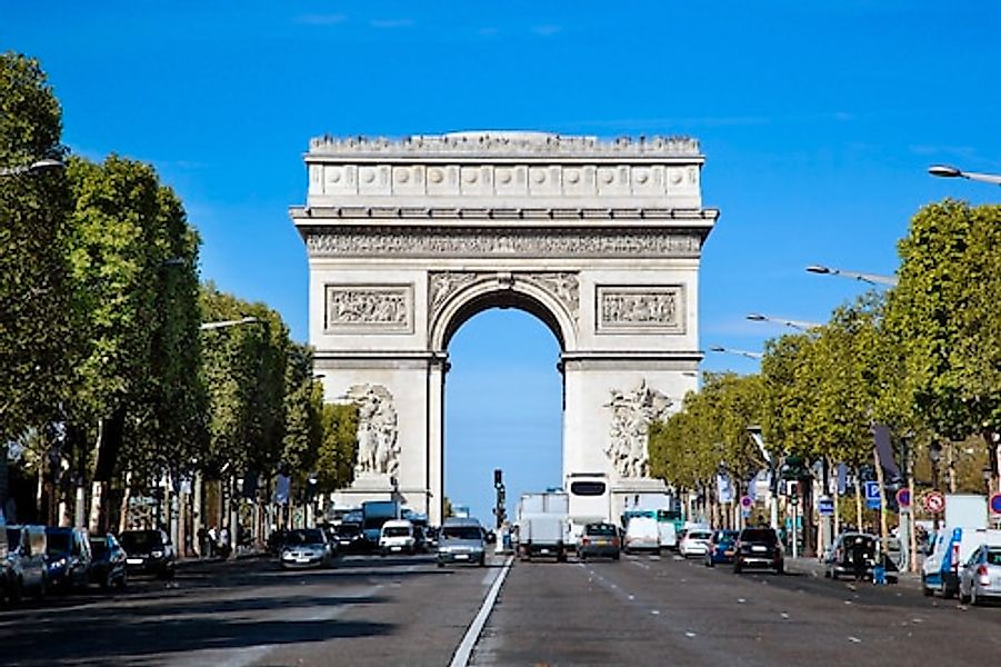 Papermoon Fototapete »Arc de Trio« günstig online kaufen