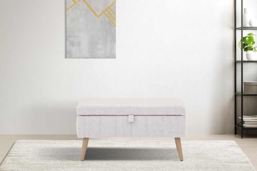 INOSIGN Truhenbank "AMIRA Sitzbank mit Stauraum, Maße B/T/H: 81/36/43 cm" m günstig online kaufen