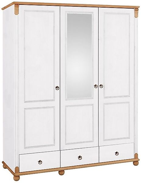 Home affaire Kleiderschrank "Tessin, Dretürenschrank, 3-türig", (B/H/T ca. günstig online kaufen