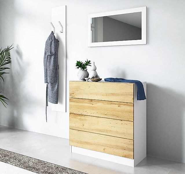 borchardt Möbel Garderoben-Set "Vaasa 3" Set, 3 Stk. tlg. günstig online kaufen