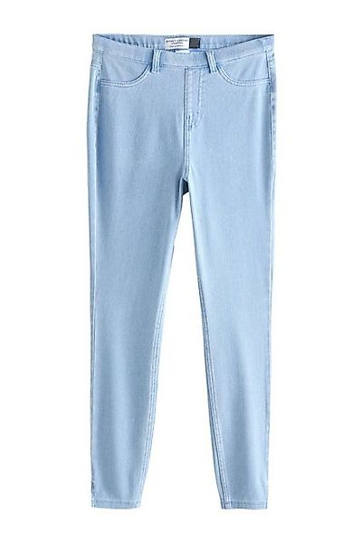 Next Jeansleggings Verkürzte Denim-Leggings aus Jersey (1-tlg) günstig online kaufen