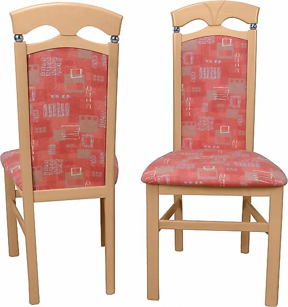 HOFMANN LIVING AND MORE 4-Fußstuhl "Polsterstuhl" (Set) 2 Stk. günstig online kaufen