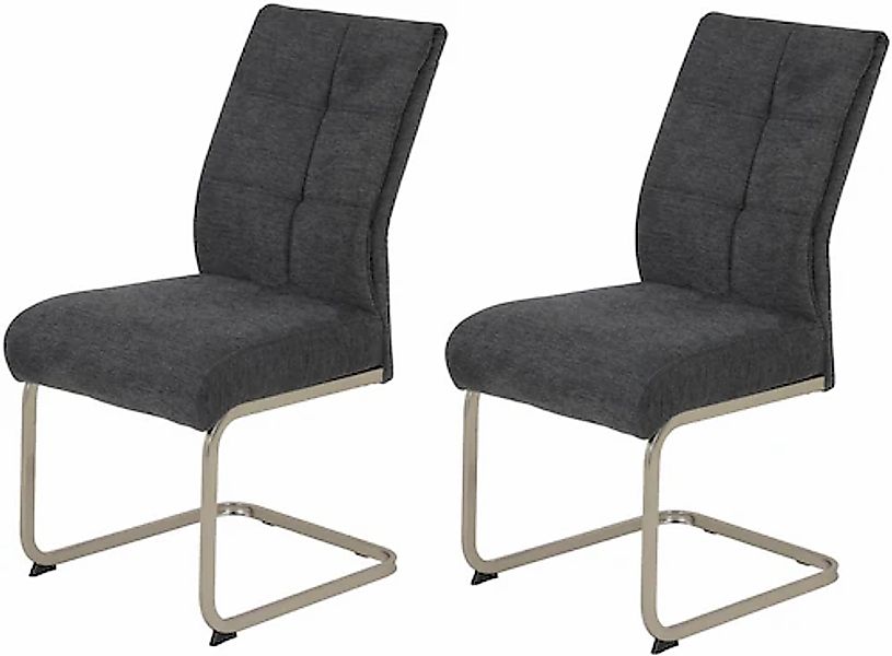 HELA Freischwinger »Ines«, (Set), 2 St., bequeme Sitzbreite und Federkern P günstig online kaufen