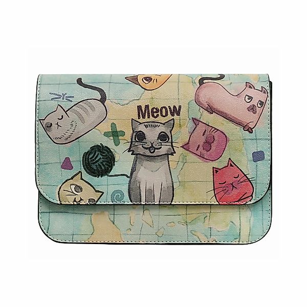 DOGO Handtasche "Y-Generation Cats Of The World Damen Handtaschen (Fashion) günstig online kaufen