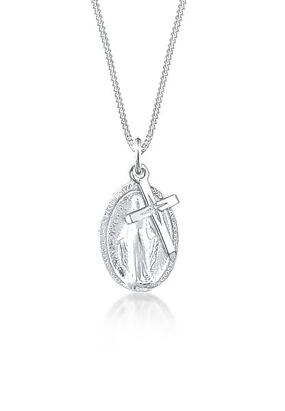 Elli Kette mit Anhänger Kreuz Marienbild günstig online kaufen