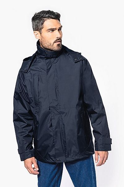Kariban 3-in-1-Funktionsparka Herren Parka 3-in-1 günstig online kaufen