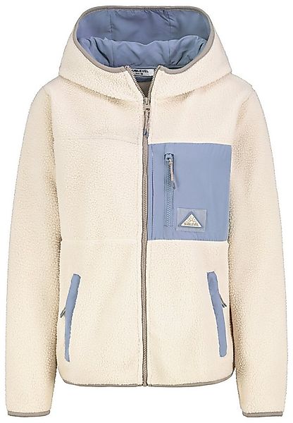 SUBLEVEL Fleecejacke Damen Leo Teddyfleece Kuschelig Übergangsjacke Jacke O günstig online kaufen