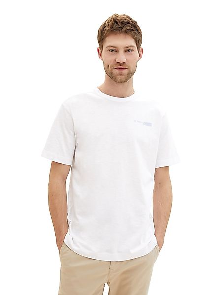 Tom Tailor Herren T-Shirt PRINTED - Regular Fit günstig online kaufen