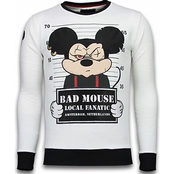 Local Fanatic  Sweatshirt Bad Mouse Strass günstig online kaufen