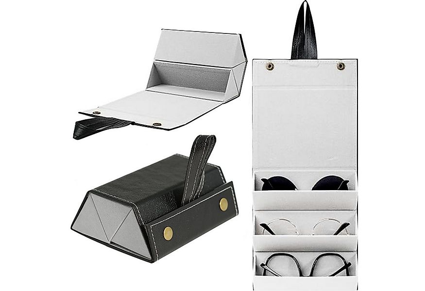 Mutig Brillenetui Brillenbox Faltbare Brillenablage 3-Fach Brillenaufbewahr günstig online kaufen