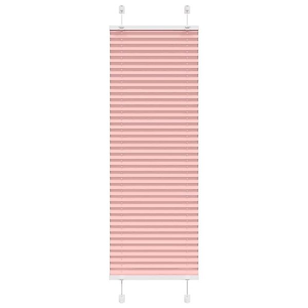 vidaXL Plissee Rosa 45x150 cm Stoffbreite 44,4 cm Polyester 4015438 günstig online kaufen