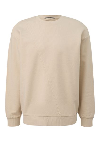 QS Sweatshirt Sweatshirt Sweatshirt mit asymmetrischer günstig online kaufen