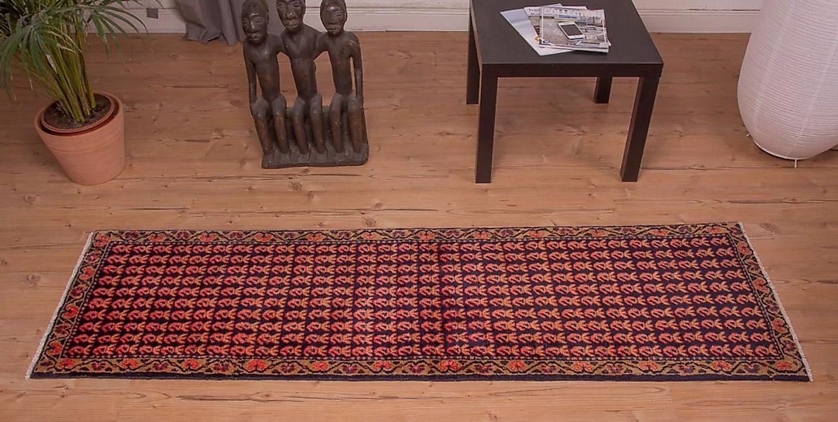 morgenland Wollteppich »Wiss Teppich handgeknüpft blau«, rechteckig günstig online kaufen