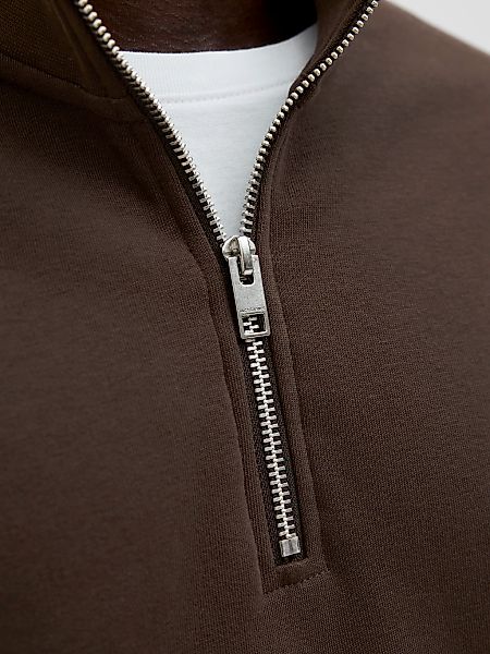 Jack & Jones PlusSize Sweatshirt "JJESOHO SWEAT QUARTER ZIP HN NOOS PLS" günstig online kaufen