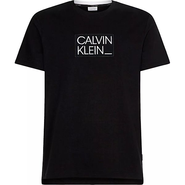 Calvin Klein Badge Box Logo Kurzärmeliges T-shirt XL Ck Black günstig online kaufen